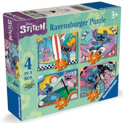 RAVENSBURGER CASSE-TÊTE 12-16-20-24 PIÈCES PROGRESSIF - DISNEY STITCH #12004106